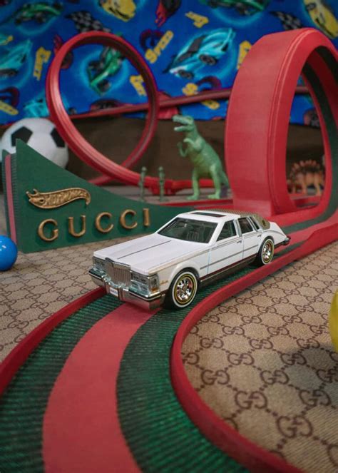 hotwheels x gucci|cadillac Gucci.